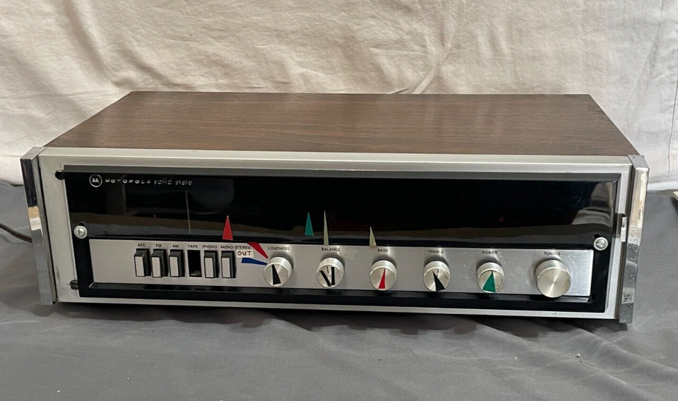 Vintage MOTOROLA AM/FM Solid State radio stereo Receiver FH 210 HW | eBay