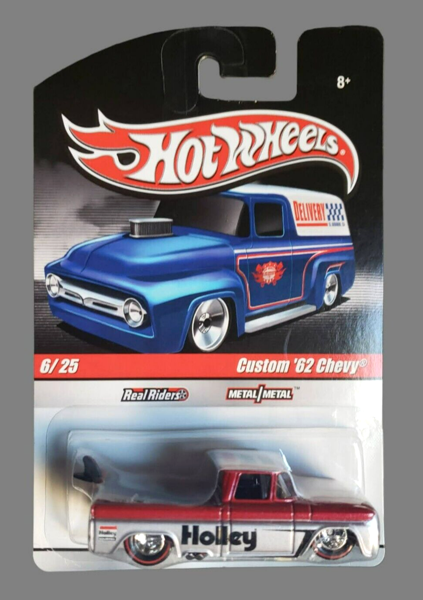 Hot Wheelsホットウィール カスタム’62シェビーTM GM 2010 Hot Wheels CUSTOM '62 CHEVY PICKUP TRUCK Slick Rides