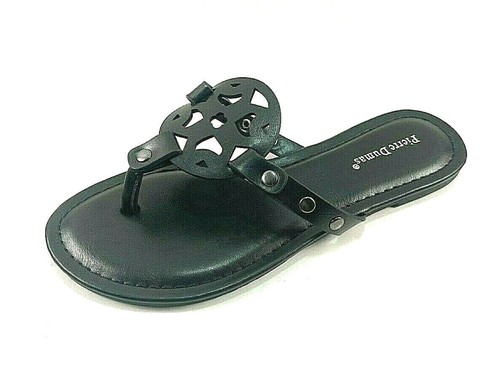 Pierre Dumas Limit-20  Slip On Flat Thong Flip Flop Sandal Choose Sz/ Color - Picture 1 of 14