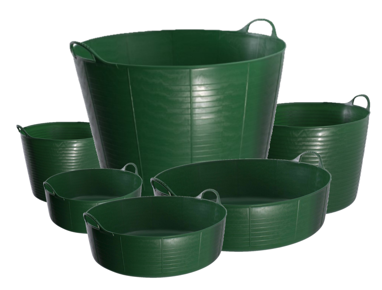 GREEN GENUINE TUBTRUG RED GORILLA HEAVY DUTY GARDEN DIY TUB BUCKET