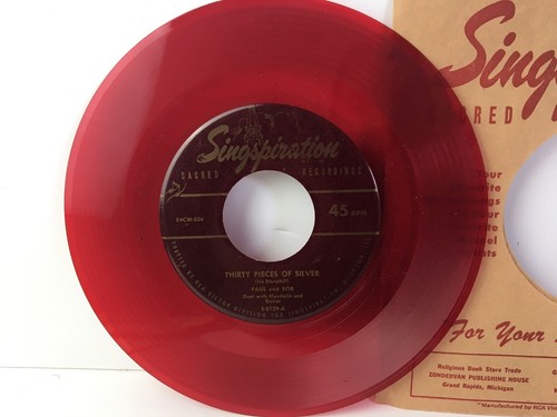 Paul and Bob Duet With Mandolin and Guitar 7” 45RPM E4CW-527, Sacred Recordings - Picture 4 of 5