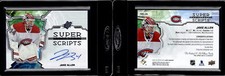 2022-23 SPx Superscripts #SSJA Jake Allen C Auto - EXACT SCAN