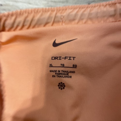 Nike Dri-Fit Stride Shorts Men XL Orange Gray Drifit 5" Lined Running Shorts XL - Picture 12 of 17