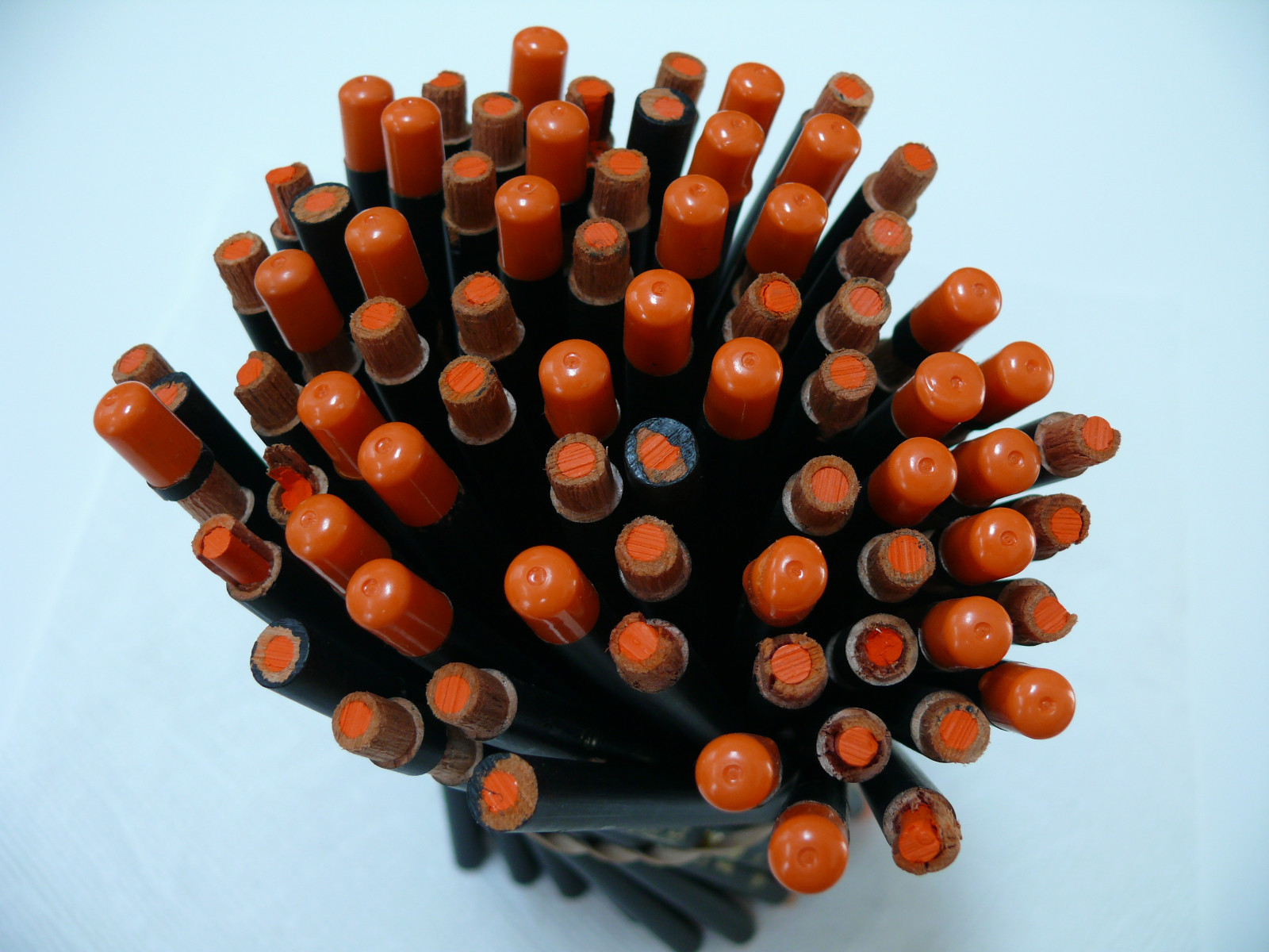 Forty Eight DESIGN SPECTRACOLOR REJECT Pencils Orange 1412 One Color