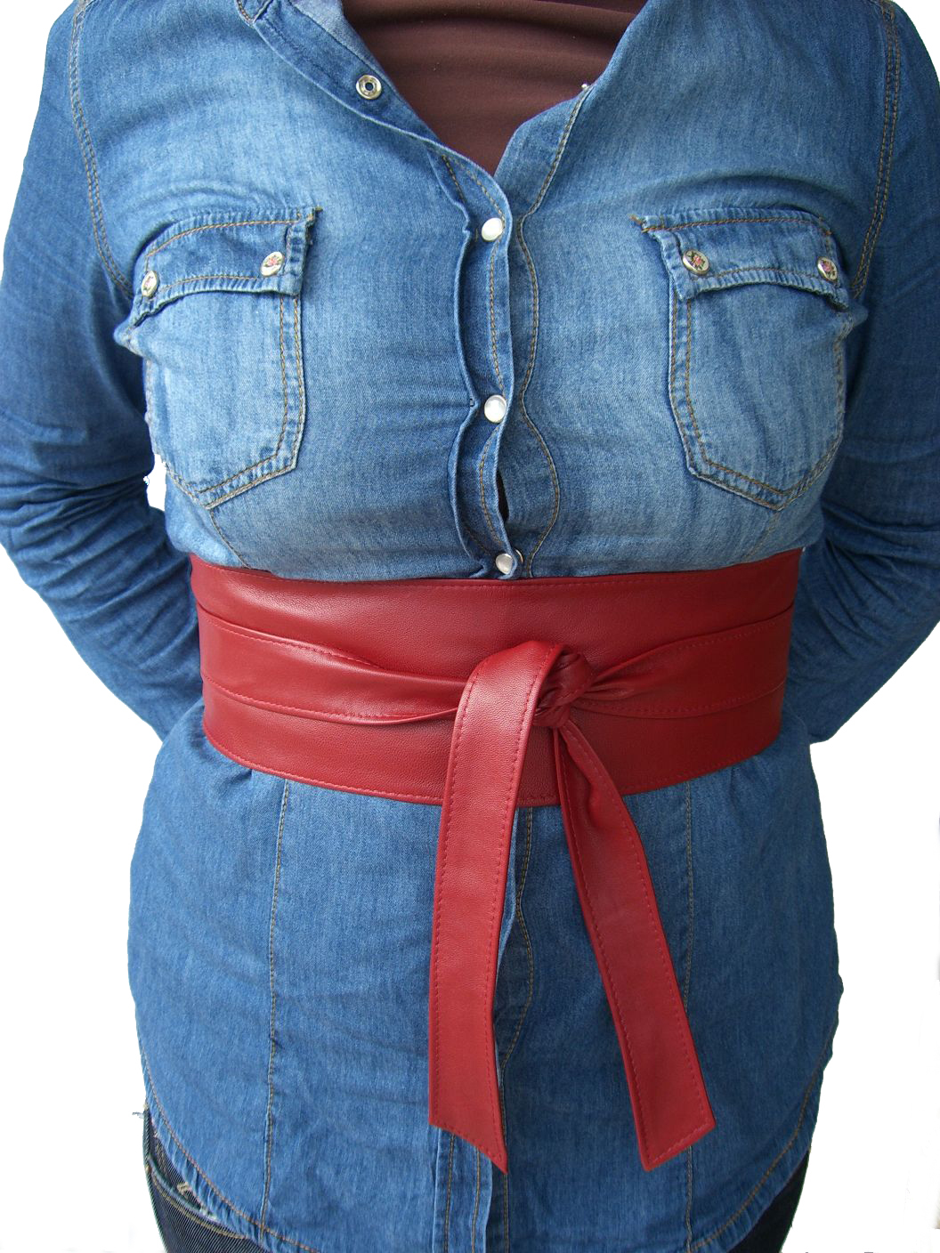 FAJIN DE CUERO DE MUJER TALLAS 38 HASTA LA 44 (100 % PIEL)