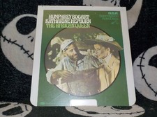 The African Queen RCA Selectavision VideoDisc CED Humphrey Bogart