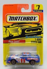 1996 Matchbox Superfast 1993 KYLE WEIDER FORD T-BIRD STOCK CAR DieCast 1/66 NOS