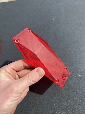 Drag Specialties Coffin Brake Light Lens Replacement Chopper