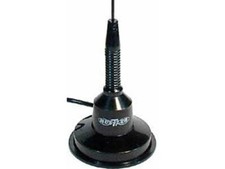 HUSTLER RQM 47in MAGNETIC MAGNET MOUNT BASE LOADED CB RADIO ANTENNA w/ CABLE