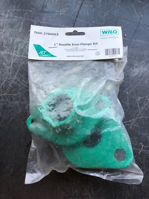 NEW, WILO, 2706063, 1  DUCTILE IRON FLANGE KIT, JET CONNECT. (2E-1)