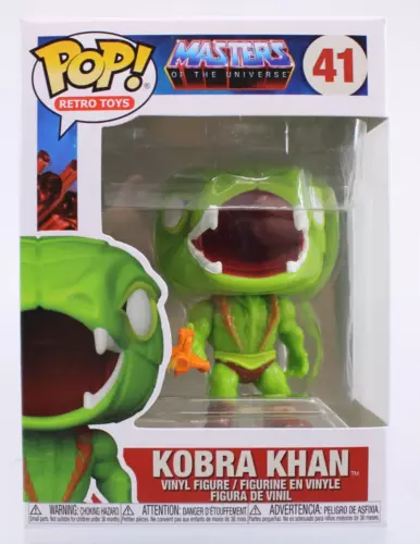 F2 Funko Pop MOTU Masters of the Universe KOBRA KHAN Vinyl Figure 41