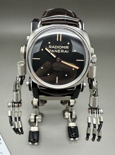 Panerai Pam425 Stainless Steel 47mm Radiomir SLC Watch 100% Au...