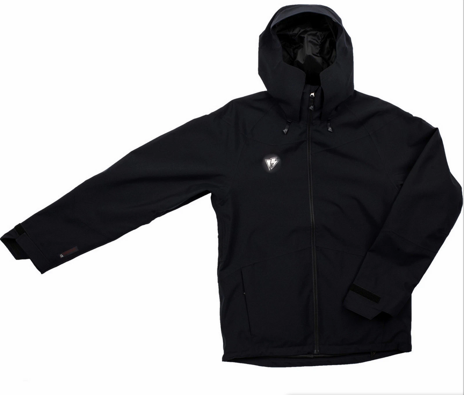 HOMESCHOOL Waterproof SNOW BOARD Ski JACKET Rain COAT Black MENS size SMALL $225