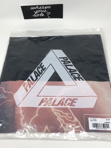 Palace Skateboards Corn Unicorn Camiseta Grande L Negro Foto Camiseta Nueva DS - Imagen 3 de 10