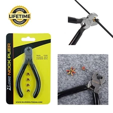 Archery 1P Pliers With 4pcs Brass Bowstring Nocking Points Set For Hunting NEW