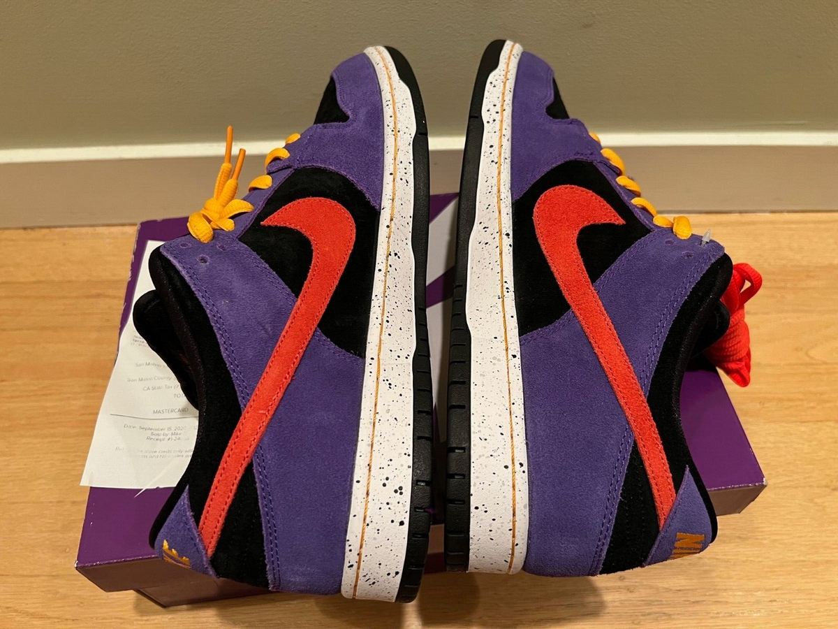 2021 Nike Dunk SB Low Pro ACG Terra Black Purple Orange size 2021 Nike Dunk SB Low Pro ACG Terra Black Purple Orange size