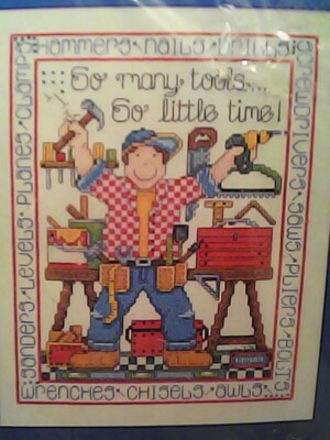 Design Works Inc. Cross Stich Kit So Many Tools