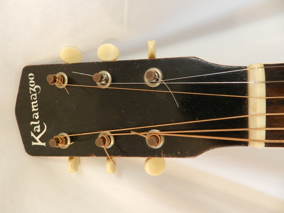 Vintage 1930s Kalamazoo KG-31 Archtop Acoustic Guitar Made by