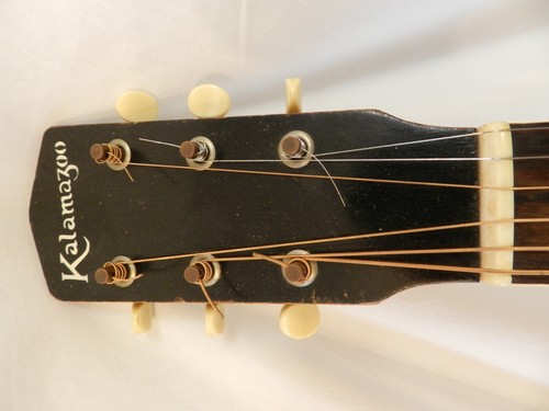 Vintage 1930s Kalamazoo KG-31 Archtop Acoustic Guitar Made by Gibson. - Picture 5 of 24