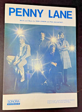 THE Beatles Penny Lane Sheet Music Original E...