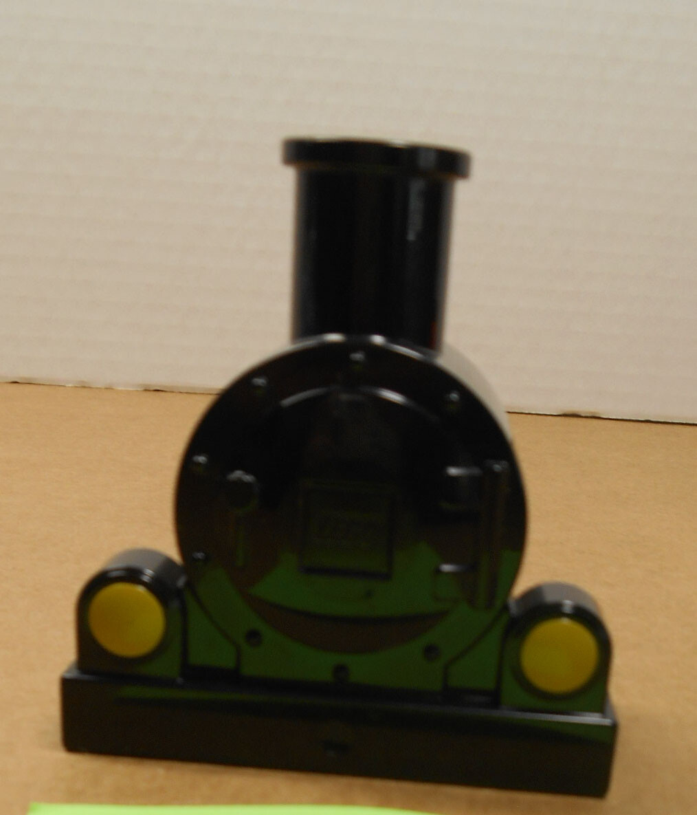 Duplo Lego Train Steam Engine Front Black with Yellow G9