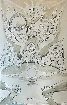 SEANCE   *MIKE BENNETT'S  ORIGINAL  ART   (2024) 04/23/24