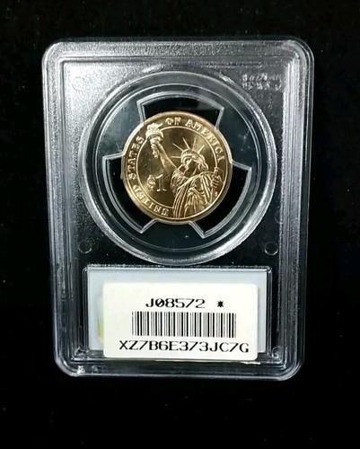 2007 D PCGS MS 68 Presidential Series G. Washington Pos A Satin Finish 3367 - Picture 2 of 2