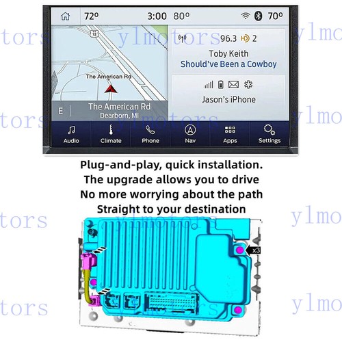 SYNC3 APIM VIN Programmed w/ Latest Sync 3.4 Software NA223 Fit Ford Lincoln - Picture 10 of 10