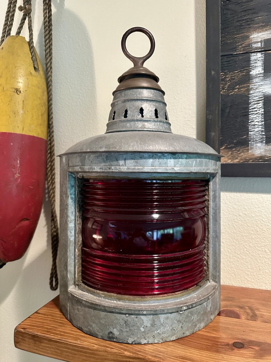 【希少・美品】Wilcox Crittenden & Co　マリンランタン Vintage Wilcox Crittenden Port Corner Ship's Lantern | eBay