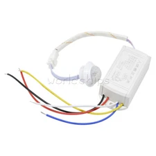 Plastic Intelligent Light Body Sensor IR Infrared Module Motion Sensing Switch