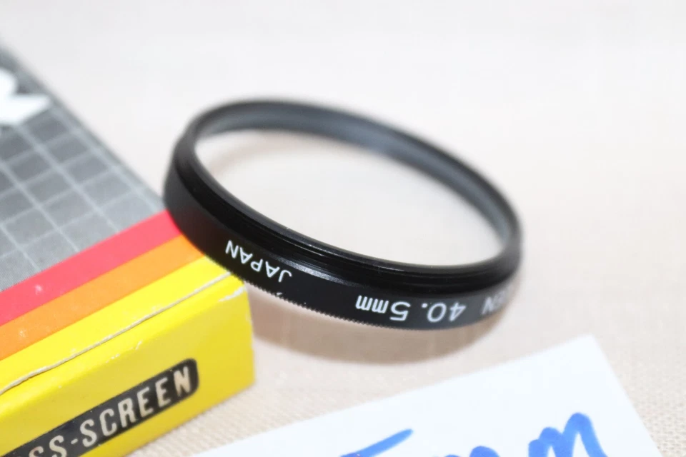 NEW Vtg Rokunar 40.5mm CROSS SCREEN FILTER Japan 40.5mm STAR 4 Point Spec Effect - Image 3 of 4