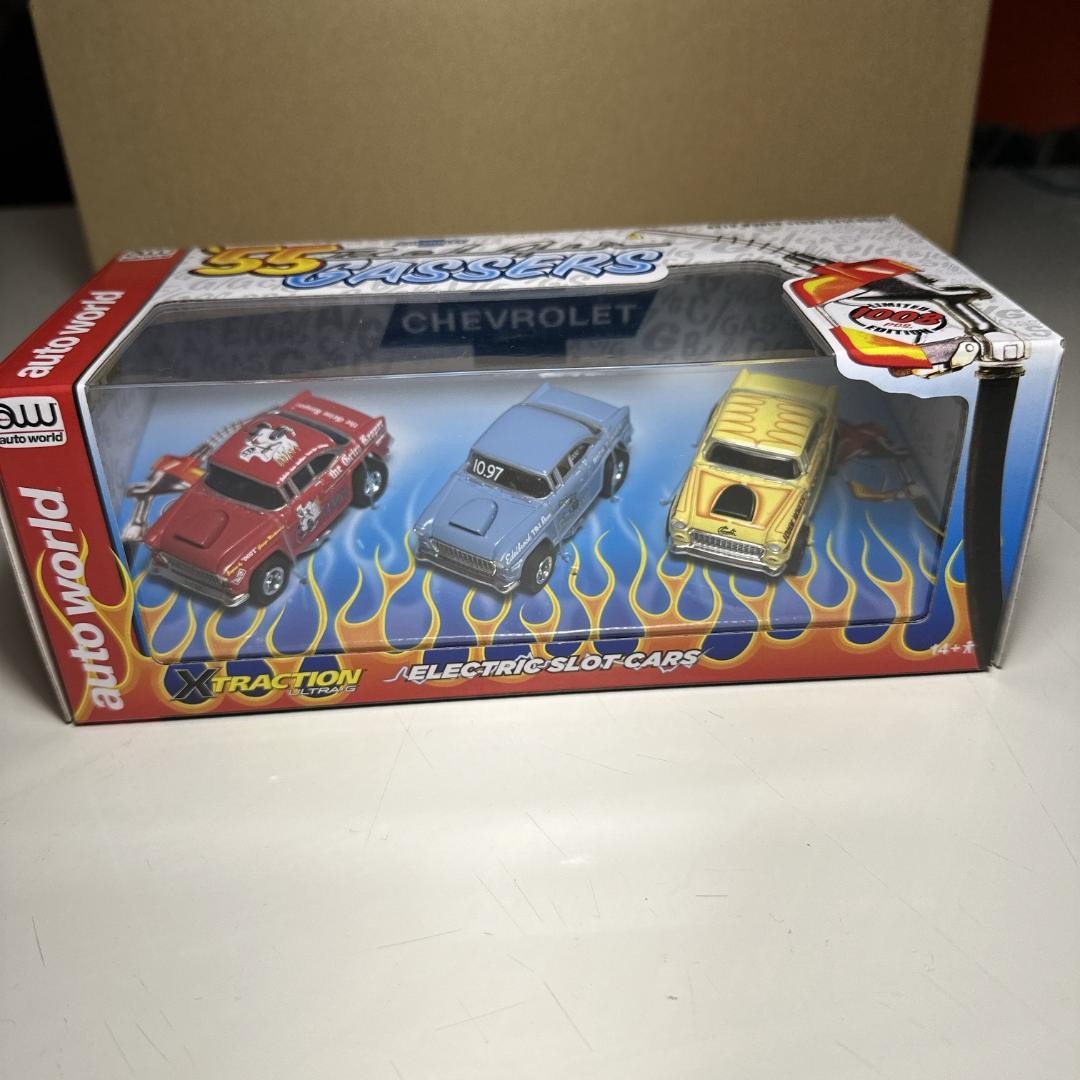 AUTO WORLD X-TRACTION 55 Chevy ☆限定 ボックス AUTO WORLD X-TRACTION 55 Chevy ☆Limited Edition Box | eBay