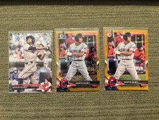 3 QUENTIN HOLMES: 2017 Chrome R/C, (2) 2018 Bowman & Chrome #d/50, Guardians