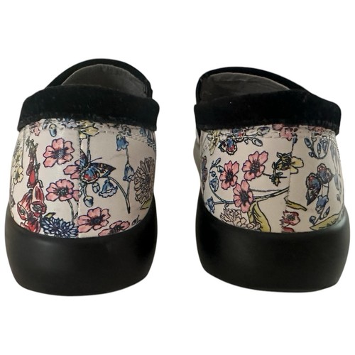 Alegria Clog Women 9.5 Emry Fine & Dandy Slip On Leather Arch Support Nursing - Picture 7 of 15