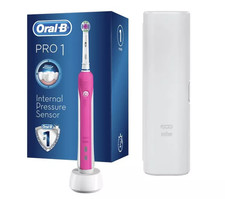 Oral-B CrossAction Pro 1 680 Electric Toothbrush - Pink