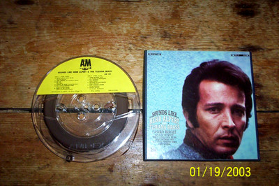 REEL TO REEL Herb Alpert ( CASINO ROYALE ) ORIG 60s 4 track 7 1/2 IPS Stereo EXC