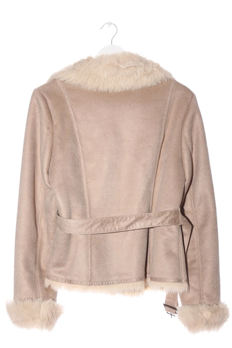 APART Kunstfelljacke Damen Jacke Gr. DE 38 nude Casual-Look