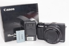 Exc 5/In Box Canon PowerShot G1 X Mark II Black From JAPAN m12197