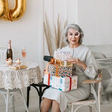 Rose Gold Birthday Glasses for Adults Reusable Pc Party Photo Prop Eyewear