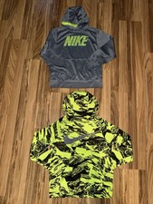 Nike Boys L Large 14/16 Dri-fit Hooded Sweatshirt Lot Of 2 Hoodie