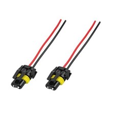 2 PCS Wiring Harness Headlight Socket, 9005 9006 HB3 Female, 9005 9006, 2PCS