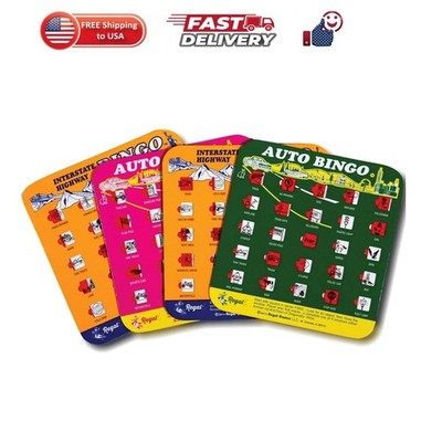 Finger-Tip Shutter Bingo Cards with Sliding Windows - Interstate Bingo & Auto...