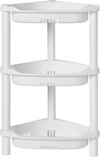 3 Tier Shower Caddy Organizer Shelf Corner, 14.4 X 11.2 X 22.4 Inches, Rustproof