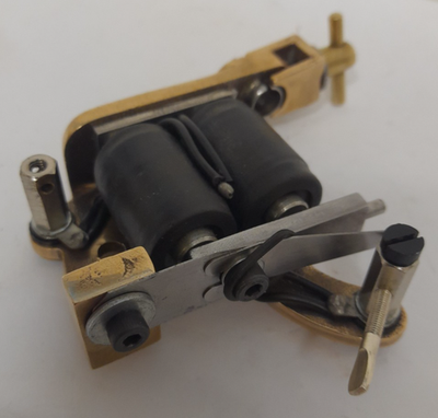 Genuine Micky Sharpz 2016 Bronze T-Dial tattoo machine shader