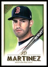J.D. Martinez 2018 Topps Gallery #79 Red Sox MLB READ FREE SHIPPING AutographDen