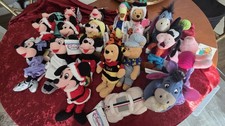 VTG DISNEY Bean Bag Dolls plus 2 Additional. 20 Pieces in Total Most with Tags