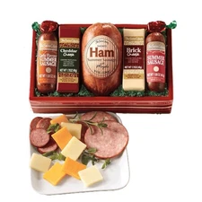 The Swiss Colony High 5 Assorted Summer Sausages and Cheeses Meats and Cheese...