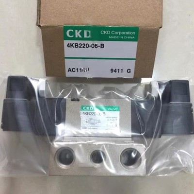 CKD 4KB220-06-B-AC110V Solenoid Valve New KD *wq
