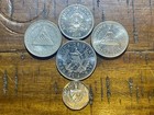 Lot of 5 Central America Coins ๐ณ๐ฎ๐ฌ๐น๐ญ๐ณ๐ จ๐บ 2000-2016 We Combine Shipping!