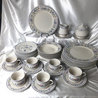 VINTAGE FARBERWARE FAINCE DINNER SET FOR 6 + EXTRA PIECES